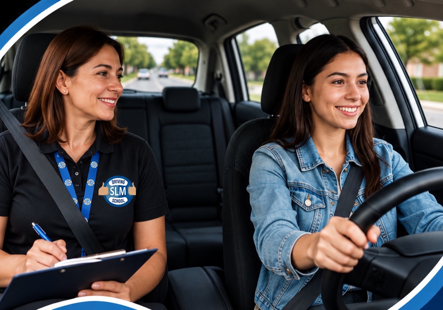 Extra Mile Driving School in-car lesson