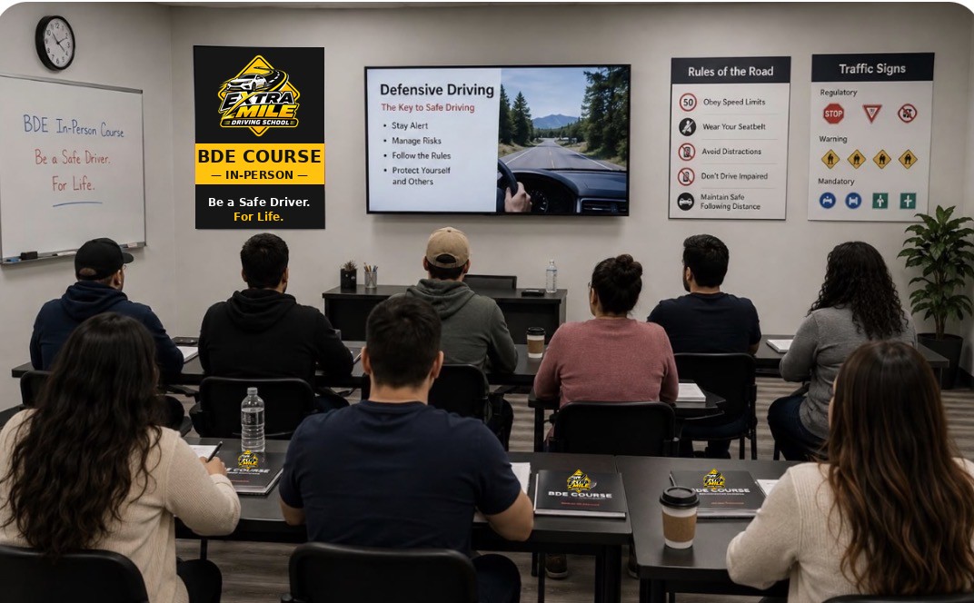 In-person BDE classroom